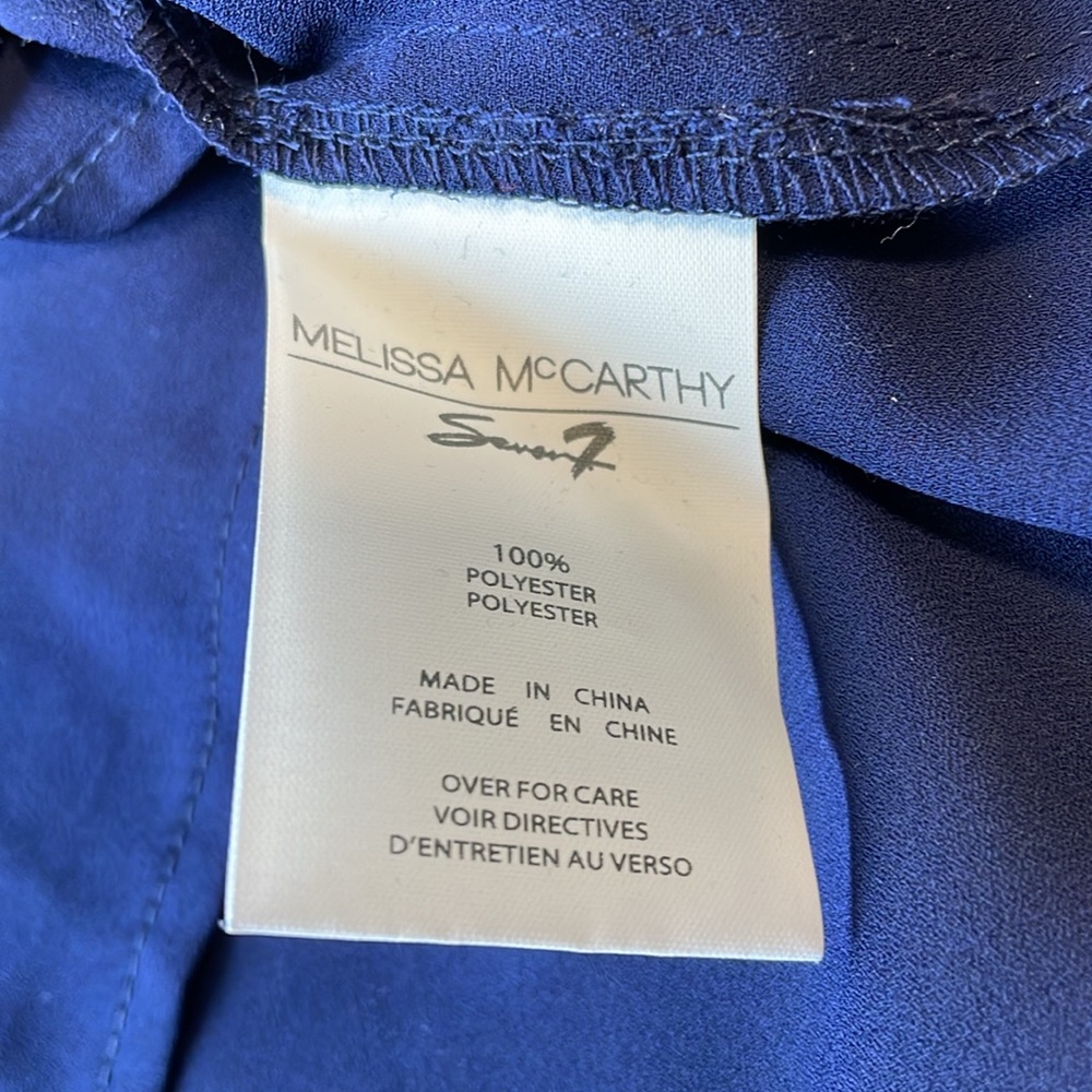 Melissa McCarthy Seven7 Melissa McCarthy Seven7 Crystal Shoulder Tunic Top 2X - Picture 11 of 11